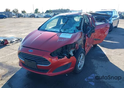 2018 Ford Fiesta Se from USA, damaged, VIN 3FADP4EJ6JM107385
